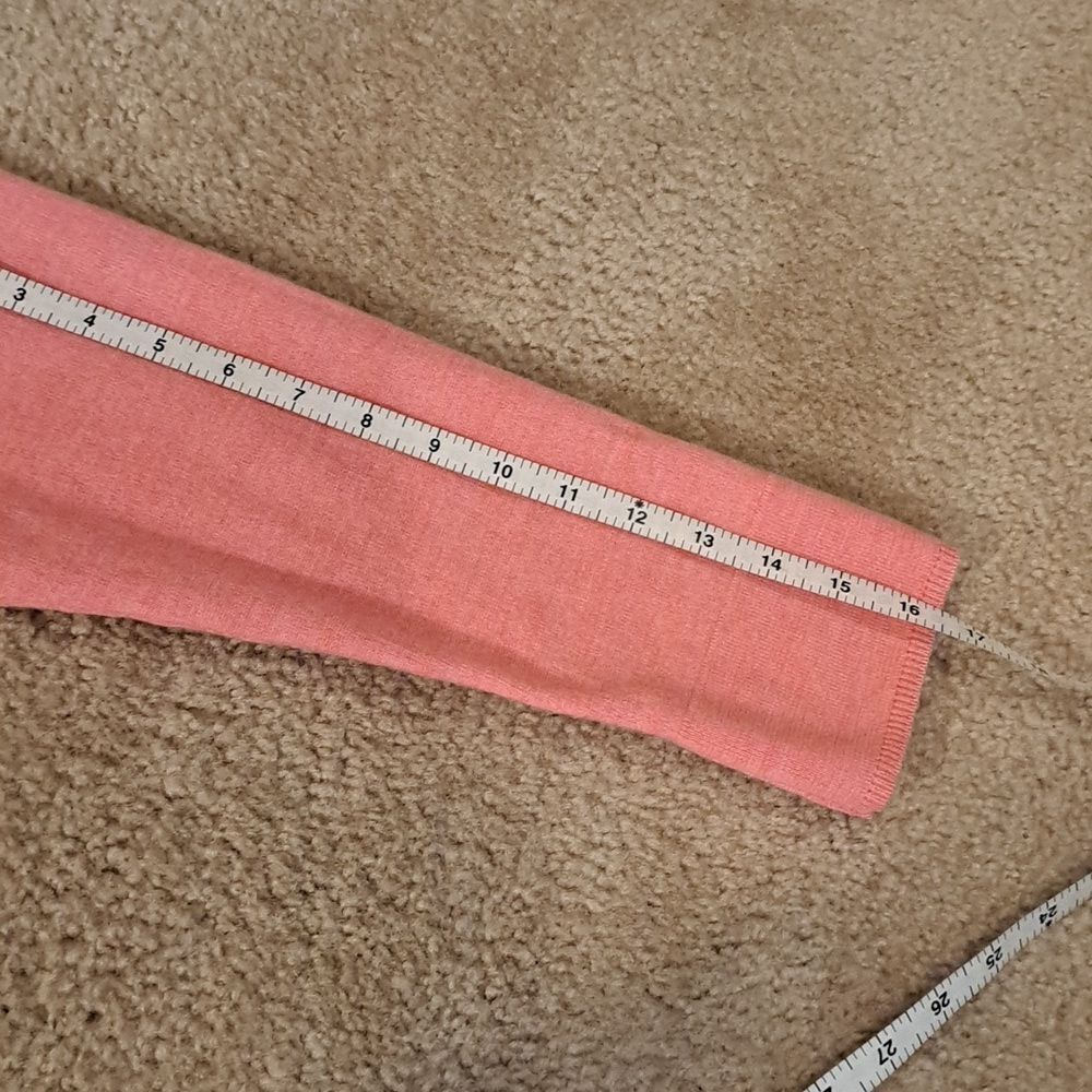 Talbots Woman Sweater Pink Merino Wool Soft Size 2X Dropped Shoulder 3/4 Sleeve - Picture 10 of 10